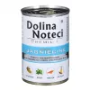 Mitrā suņu barība dolina noteci Premium bagāta ar jēru 400 g — pilnvērtīgs konservēts uzturs pieaugušiem suņiem, 75% mitruma, 12% olbaltumvielu