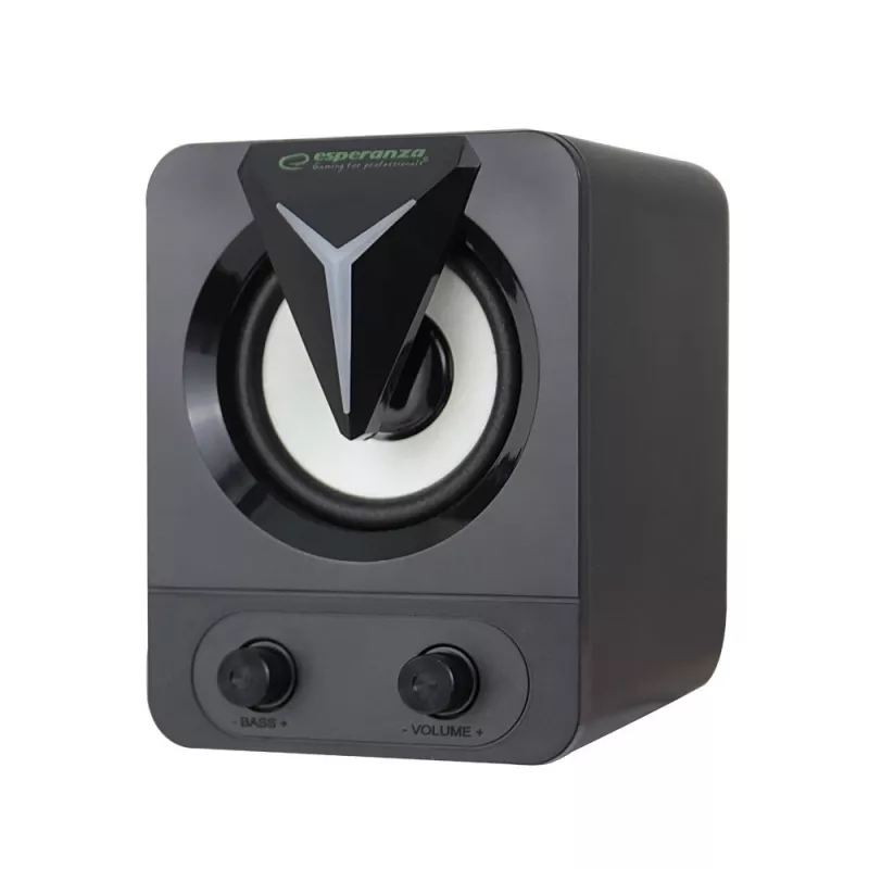 Esperanza EGS107 Skaļruņi 2.1 USB LED 5 W Melns