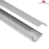 Kabeļu elastīgā caurule MACLEAN MCTV-575 grīdai, balta, 1,5 m, platums 43 mm, augstums 2,3–3,2 cm