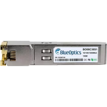 SFP raiduztvērējs BlueOptics AT-SPTX/100MB-00 Gigabit Ethernet optiskās šķiedras vienmodas SFP 1000BASE-LX? (pārbaudiet precīzu viļņa garumu/atbalstu)