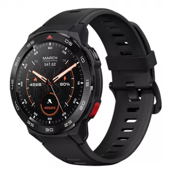 Mibro GS Pro viedpulkstenis ar GPS pozicionēšanu, 1,43 collu AMOLED HD ekrāns, 5ATM ūdensizturība, Bluetooth zvani, sporta pulkstenis sievietēm un vīriešiem