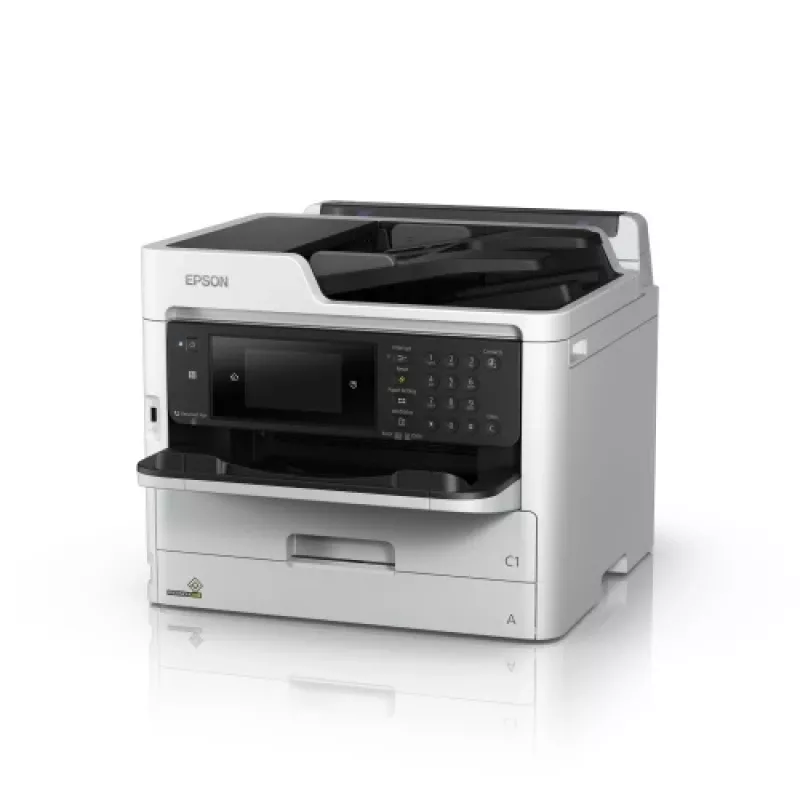 Epson WorkForce Pro WF-M5799DWF Printer Inkjet B/W MFP A4, Counter No 100K līdz 180K (Lietots)