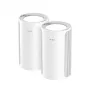 Cudy M11000 Tri-band (2.4 GHz / 5 GHz / 6 GHz) Wi-Fi 7 (802.11be) balts 4 iekšējās antenas