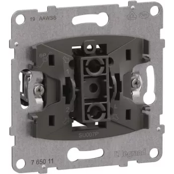 Legrand SEANO spiedpogas ieliktnis 765011 m.Wechselkontakt 10A Push-In Terminals 10 (765011)