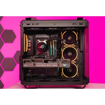 DistriNode spēļu dators pēc tavas gaumes — Ryzen 7 9800X3D + RTX 5070 Ti, 32GB DDR5