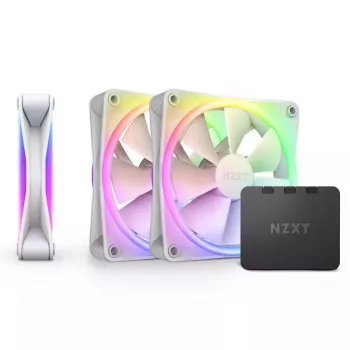 Ventilators NZXT F120 RGB DUO Triple Pack 12 cm Balts 500-1800 RPM