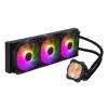 Šķidruma dzesēšanas komplekts Cooler Master MasterLiquid 360L Core ARGB 12 cm Melns