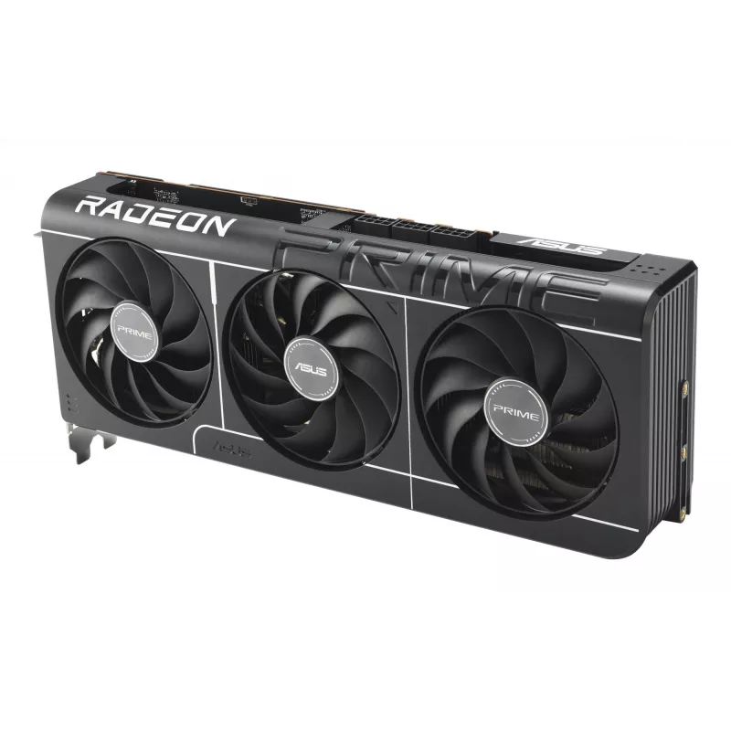 Grafikas karte ASUS PRIME RX 9070 XT 16GB GDDR6 PCIe 5.0, 256-bit, 3x DisplayPort 2.1a, HDMI 2.1b, 3x8-pin, 312×130×50 mm