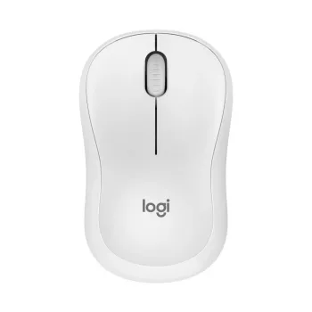 Logitech M240 Silent bezvadu Bluetooth pele, balta