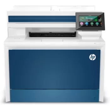HP Color LaserJet Pro MFP 4302fdw printeris, lāzeris, krāsu druka, 600 x 600 DPI, A4, tiešā druka, zils, balts