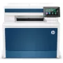 HP Color LaserJet Pro MFP 4302fdw printeris, lāzeris, krāsu druka, 600 x 600 DPI, A4, tiešā druka, zils, balts