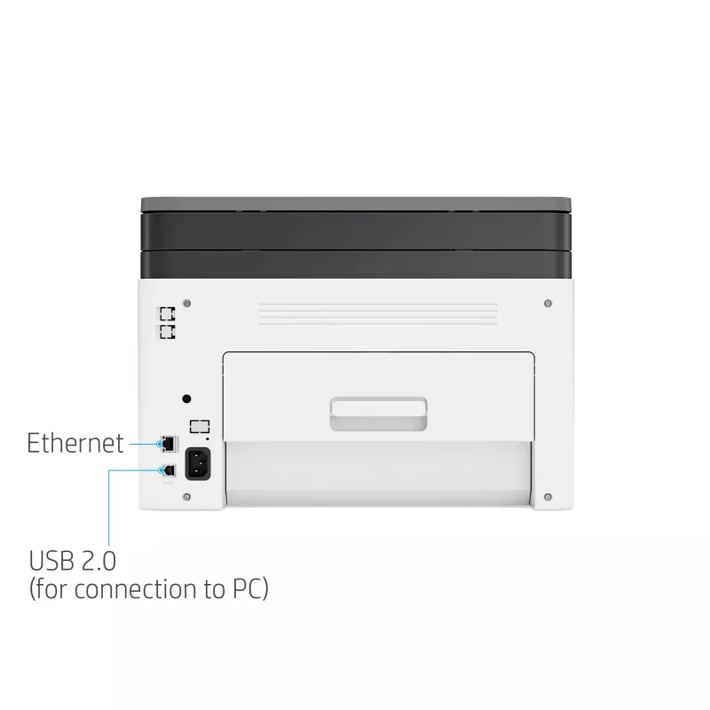 Daudzfunkciju lāzerprinteris HP Color Laser MFP 178nw — Krāsu druka, A4, 18 lpp/min (m/b), Wi‑Fi, Ethernet, Dupleksā skenēšana