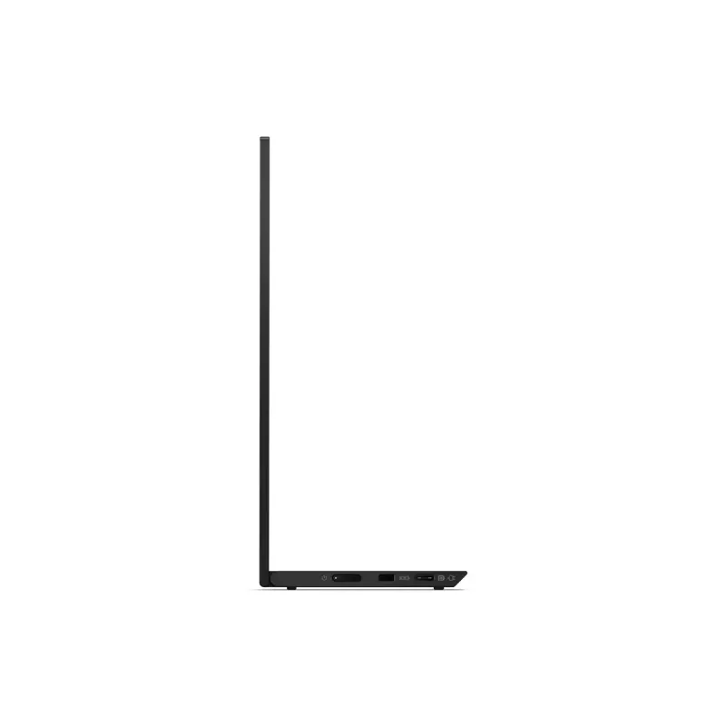 Lenovo ThinkVision M14t datora monitors 35,6 cm (14 collu) 1920 x 1080 pikseļi Full HD LED Skārienekrāns Melns