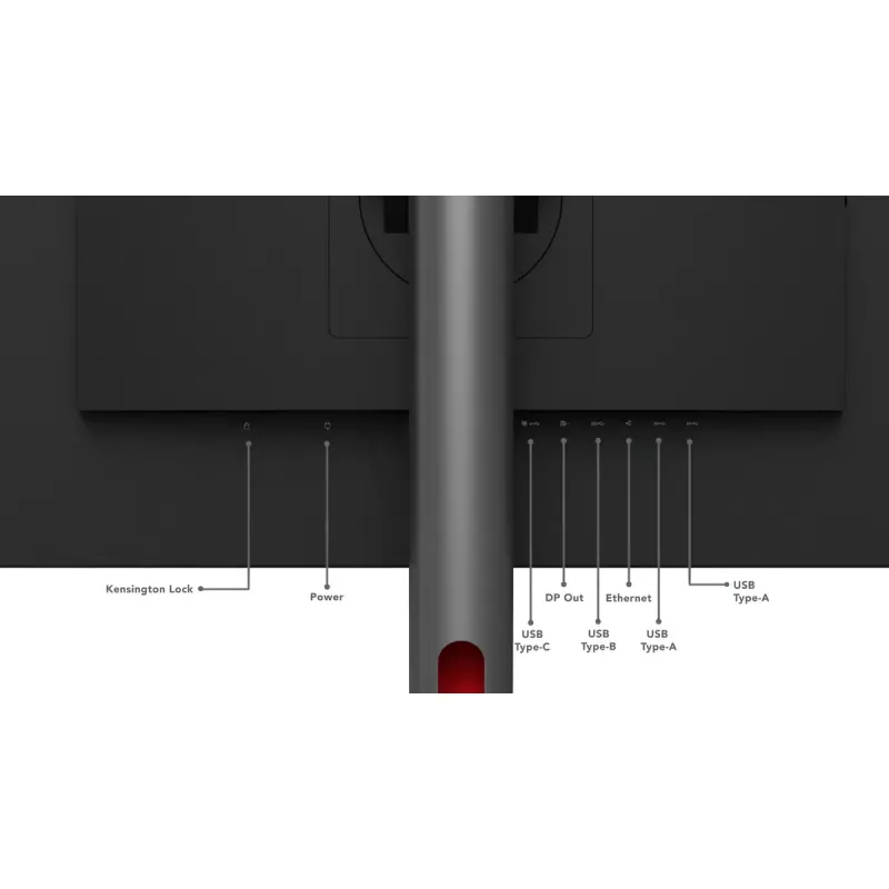 Lenovo ThinkVision P27h-30 datora monitors 68.6 cm (27 collas) 2560 x 1440 pikseļi Quad HD LCD Melns