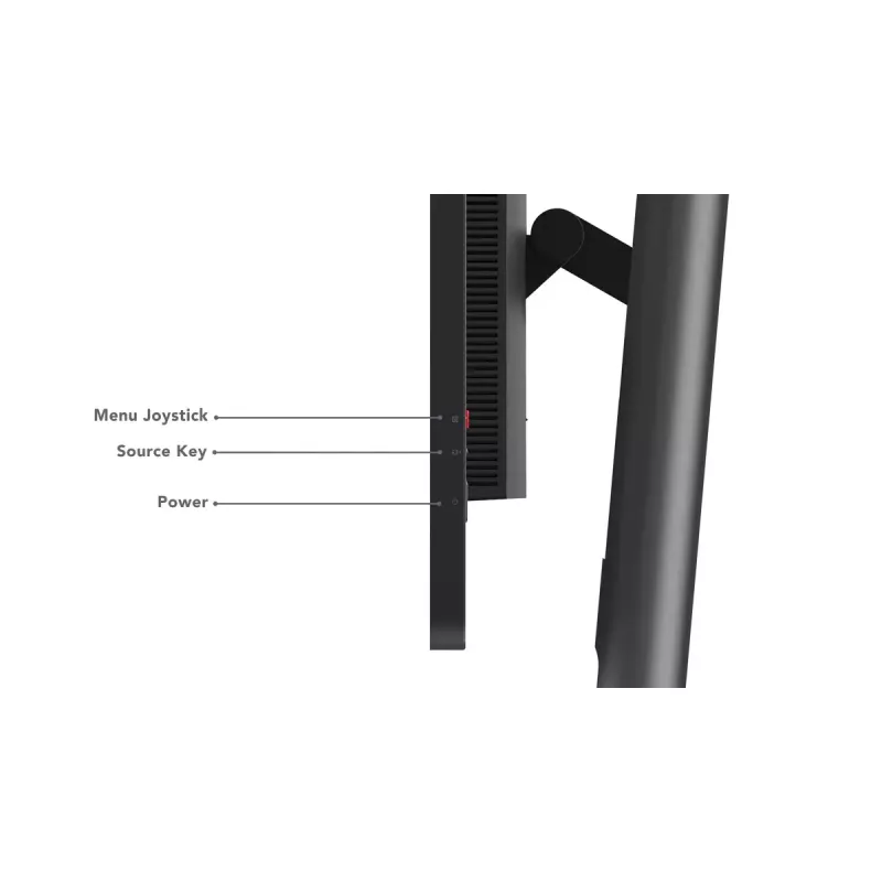 Lenovo ThinkVision P27h-30 datora monitors 68.6 cm (27 collas) 2560 x 1440 pikseļi Quad HD LCD Melns