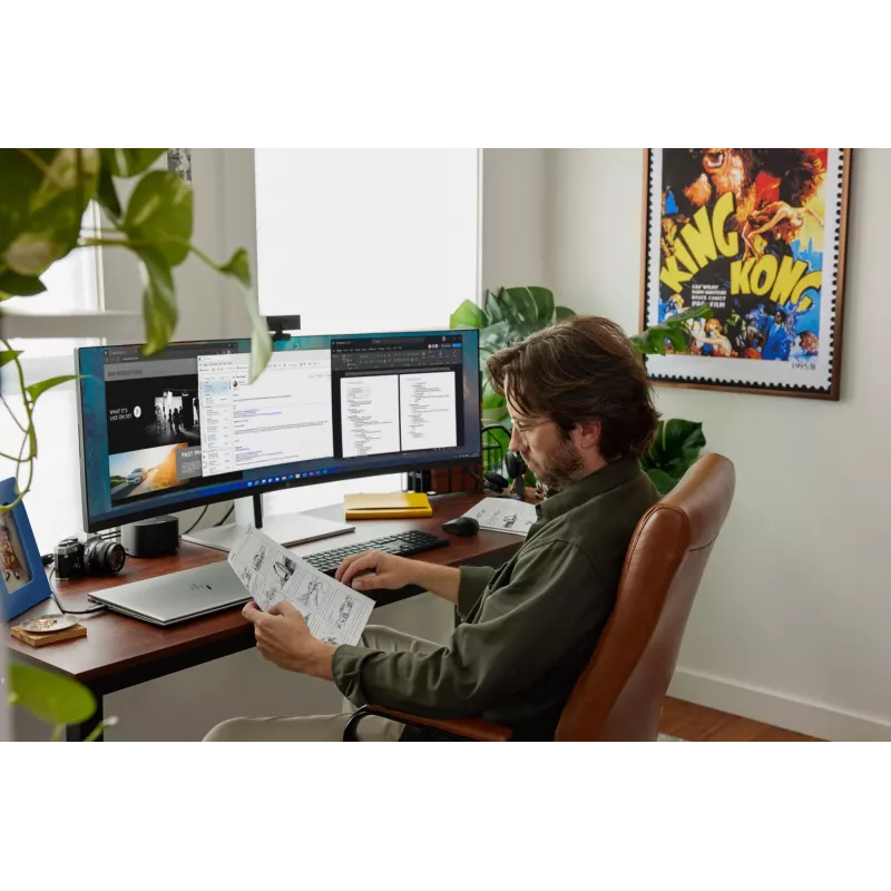 HP E45c G5 monitors 44.5 collu Dual QHD LCD 5120 x 1440