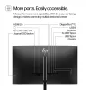 HP Series 5 Pro 27 collu QHD monitors - 527pq, 68,6 cm (27 colli), 2560 x 1440 pikseļi, Quad HD, LCD, 5 ms, Melns