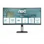 AOC V5 CU34V5C/BK datora monitors 86,4 cm (34 collas) 3440 x 1440 pikseļi Wide Quad HD LED Melns
