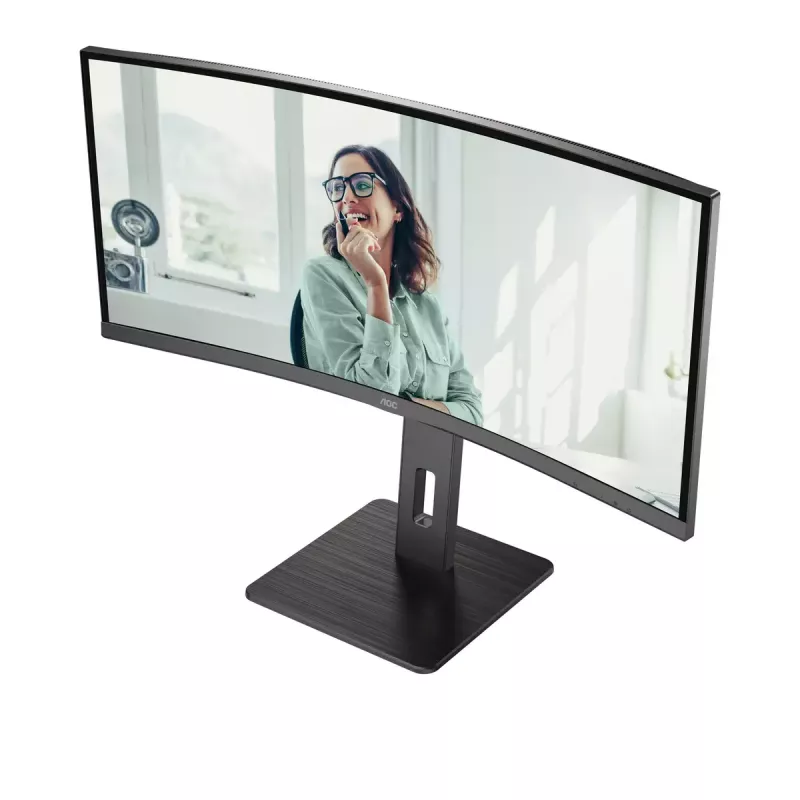 AOC CU34P3CV datora monitors 86,4 cm (34 colli) 3440 x 1440 pikseļi UltraWide Quad HD LED Melns