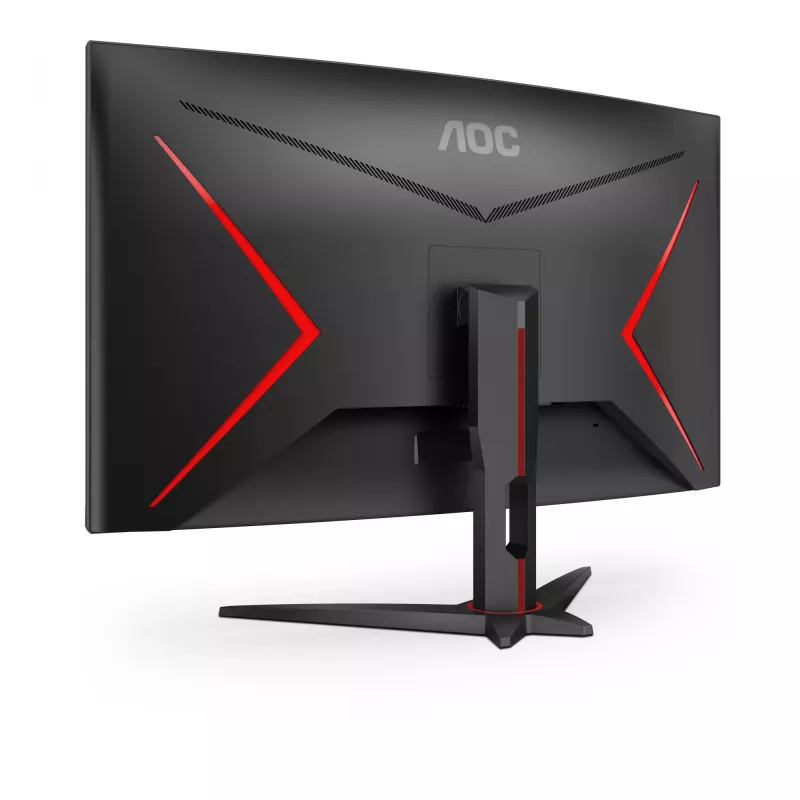 AOC G2 C32G2ZE/BK datora monitors 80 cm (31,5 collas) 1920 x 1080 pikseļi Full HD LED Melns, Sarkans