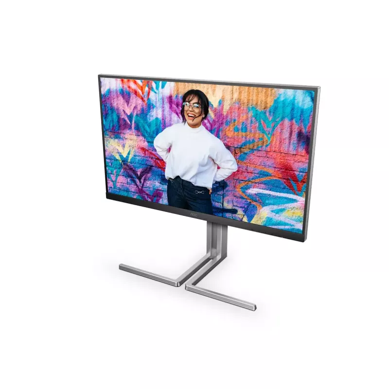 AOC Q27U3CV datora monitors 68,6 cm (27 colli) 2560 x 1440 pikseļi Quad HD LCD Melns