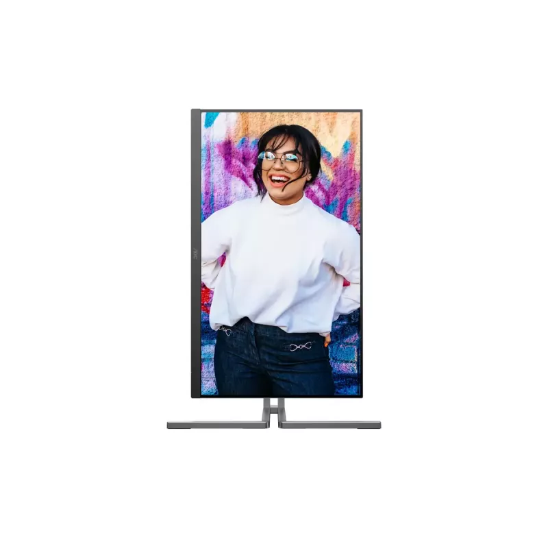 AOC Q27U3CV datora monitors 68,6 cm (27 colli) 2560 x 1440 pikseļi Quad HD LCD Melns