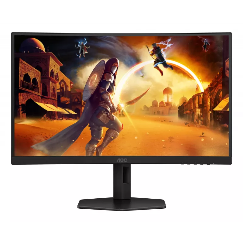 AOC G4 CQ27G4X datora monitors 68,6 cm (27 colli) 2560 x 1440 pikseļi Quad HD LCD Melns