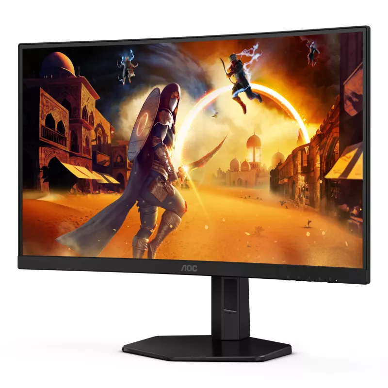 AOC G4 CQ27G4X datora monitors 68,6 cm (27 colli) 2560 x 1440 pikseļi Quad HD LCD Melns