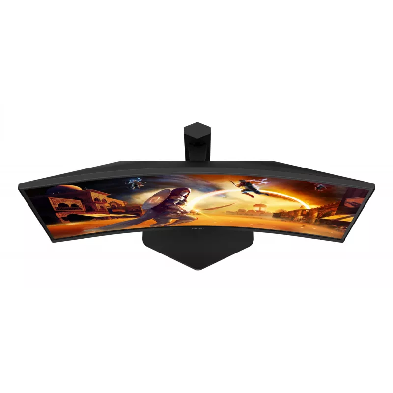 AOC G4 CQ27G4X datora monitors 68,6 cm (27 colli) 2560 x 1440 pikseļi Quad HD LCD Melns