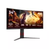 AOC G4 CU34G4Z datora monitors 86,4 cm (34 colli) 3440 x 1440 pikseļi Wide Quad HD LED Melns, Sarkans