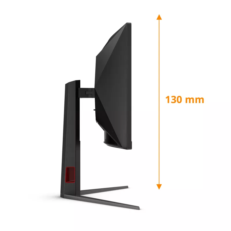 AOC G4 CU34G4Z datora monitors 86,4 cm (34 colli) 3440 x 1440 pikseļi Wide Quad HD LED Melns, Sarkans