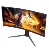 AOC G4 CU34G4Z datora monitors 86,4 cm (34 colli) 3440 x 1440 pikseļi Wide Quad HD LED Melns, Sarkans