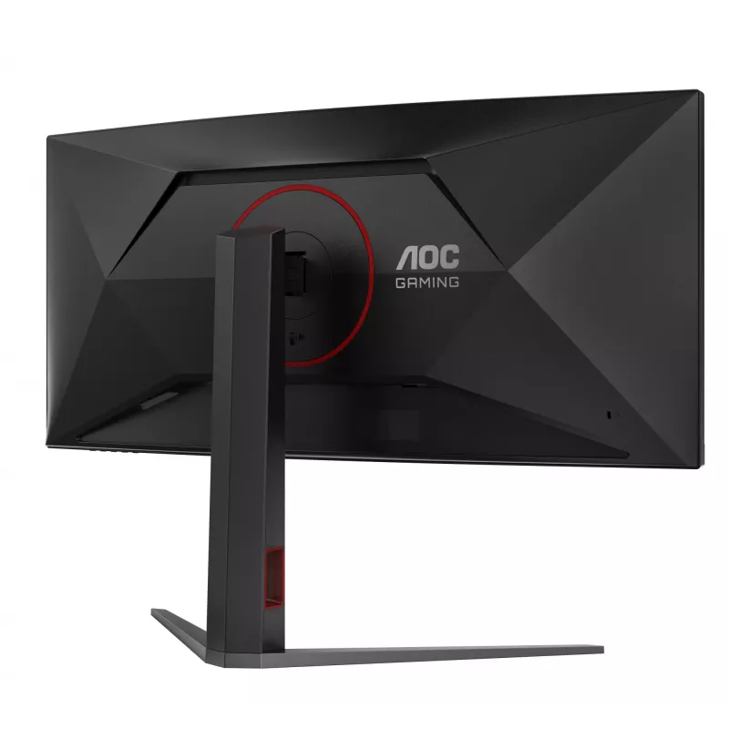 AOC G4 CU34G4Z datora monitors 86,4 cm (34 colli) 3440 x 1440 pikseļi Wide Quad HD LED Melns, Sarkans