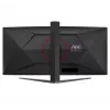AOC G4 CU34G4 datora monitors 86,4 cm (34 colli) 3440 x 1440 pikseļi Wide Quad HD LED Melns, Sarkans