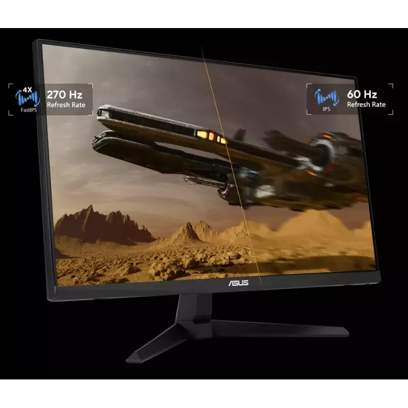 ASUS TUF Gaming VG249QM1A datora monitors 60,5 cm (23,8 colli) 1920 x 1080 pikseļi Full HD Melns