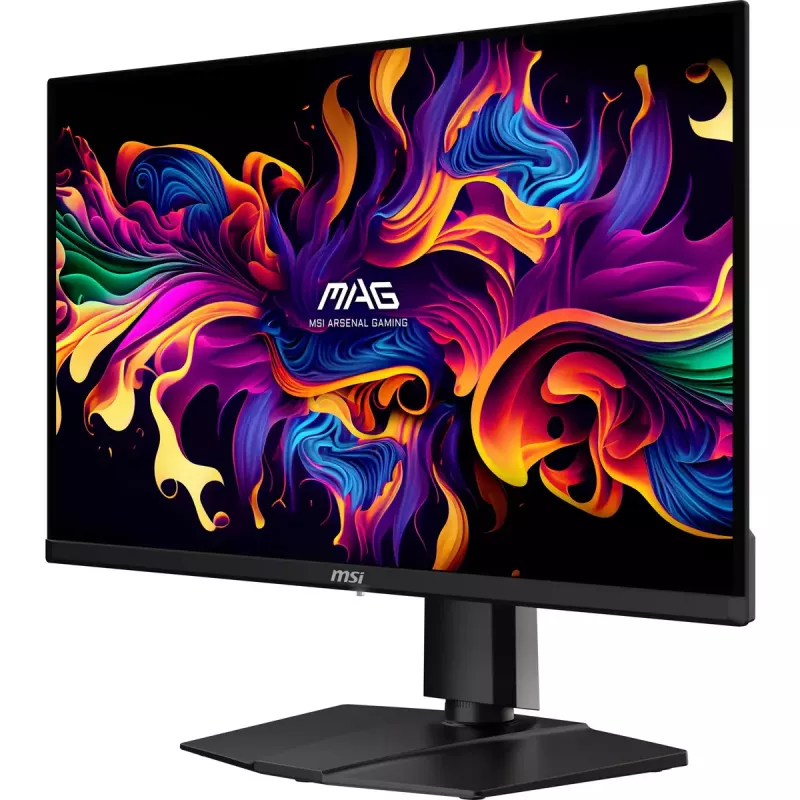 MSI MAG 271QPX QD-OLED E2 datora monitors 67,3 cm (26,5 collas) 2560 x 1440 pikseļi Wide Quad HD Melns