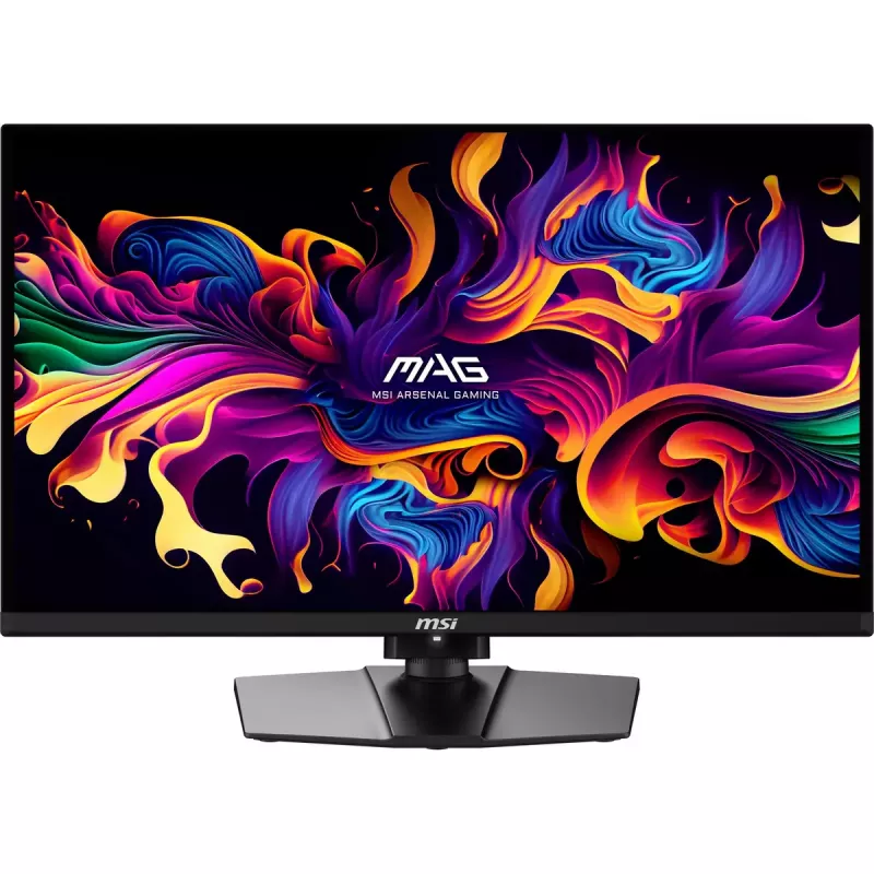 MSI MAG 271QPX QD-OLED E2 datora monitors 67,3 cm (26,5 collas) 2560 x 1440 pikseļi Wide Quad HD Melns