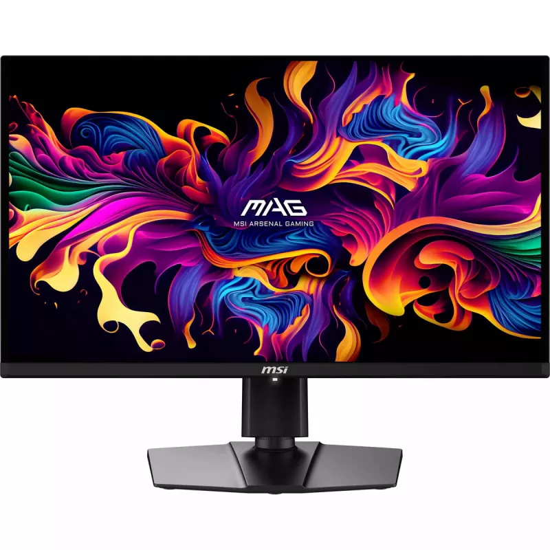 MSI MAG 271QPX QD-OLED E2 datora monitors 67,3 cm (26,5 collas) 2560 x 1440 pikseļi Wide Quad HD Melns