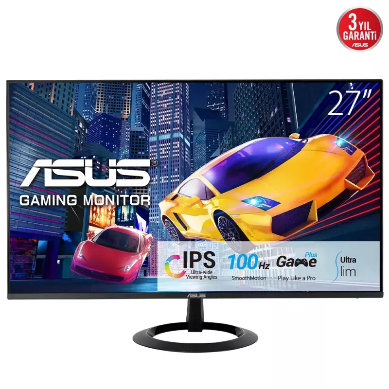 ASUS VZ27EHF datora monitors 68,6 cm (27 colli) 1920 x 1080 pikseļi Full HD LCD Melns