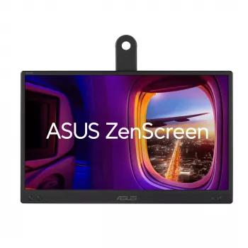 ASUS ZenScreen MB166CR datora monitors 39,6 cm (15,6 collas) 1920 x 1080 pikseļi Full HD LCD melns