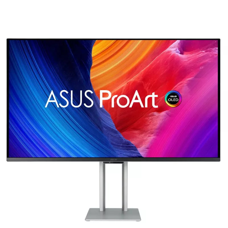 ASUS ProArt OLED PA32UCDM datora monitors 80 cm (31,5 collas) 3840 x 2160 pikseļi 4K Ultra HD QD-OLED Sudrabs