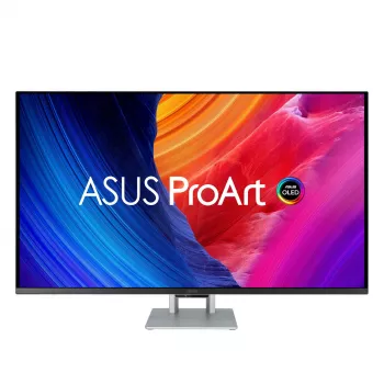 ASUS ProArt OLED PA32UCDM datora monitors 80 cm (31,5 collas) 3840 x 2160 pikseļi 4K Ultra HD QD-OLED Sudrabs