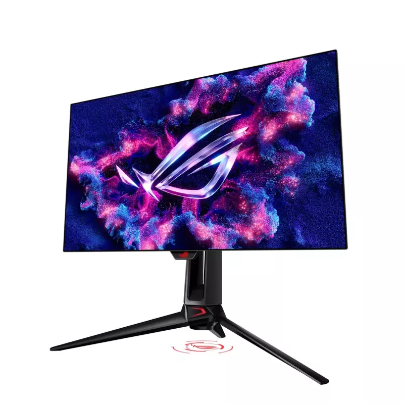 ASUS ROG Swift OLED PG27AQDP datora monitors 67,3 cm (26,5 collu) 2560 x 1440 Quad HD melns