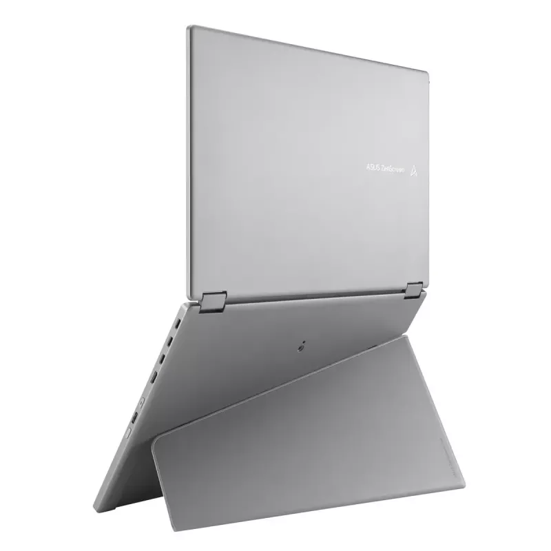 ASUS ZenScreen Duo OLED MQ149CD datora monitors 35,6 cm (14 collas) 1920 x 1200 pikseļi WUXGA sudraba