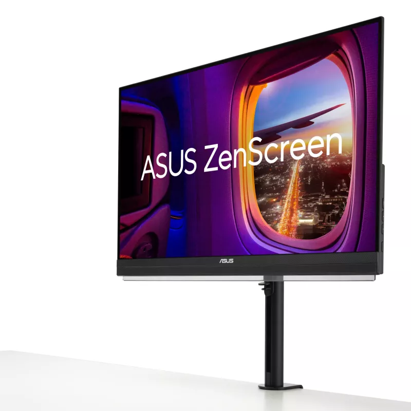 ASUS ZenScreen MB27ACF datora monitors 68,6 cm (27 colli) 2560 x 1440 pikseļi Quad HD LCD Melns