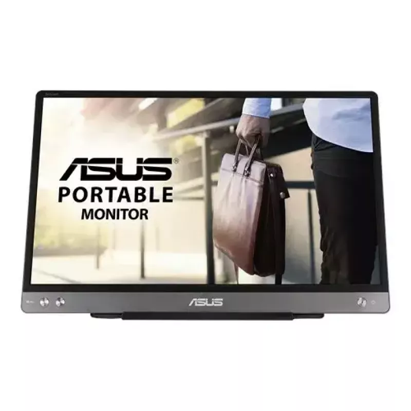 ASUS MB14AC datora monitors 35,6 cm (14 collas) 1920 x 1080 pikseļi Full HD Pelēks