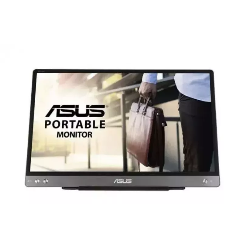 ASUS MB14AC datora monitors 35,6 cm (14 collas) 1920 x 1080 pikseļi Full HD Pelēks