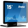 iiyama ProLite T1521MSC-B2 datora monitors 38,1 cm (15 collu) 1024 x 768 pikseļi XGA LED skārienekrāns galda virsmai Melns