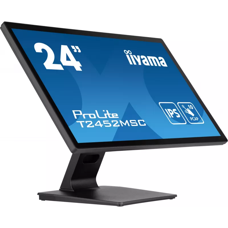 Monitors IIYAMA T2452MSC-B1 23.8 collu IPS M-Touch HDMI+USB