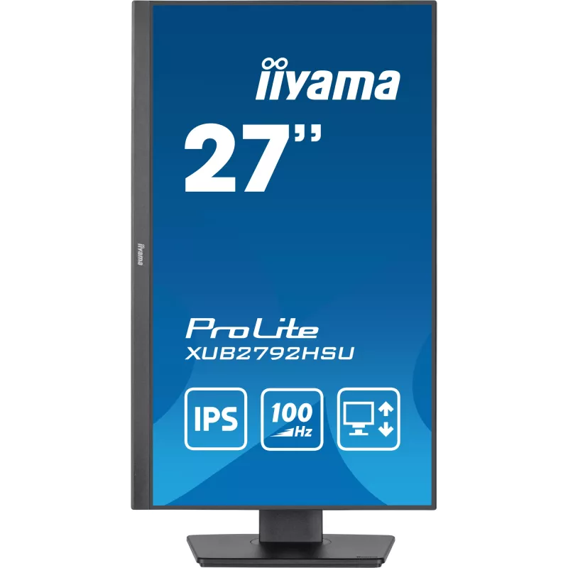 iiyama XUB2792HSU-B6 datora monitors 68,6 cm (27 colli) 1920 x 1080 pikseļi Full HD LED Melns